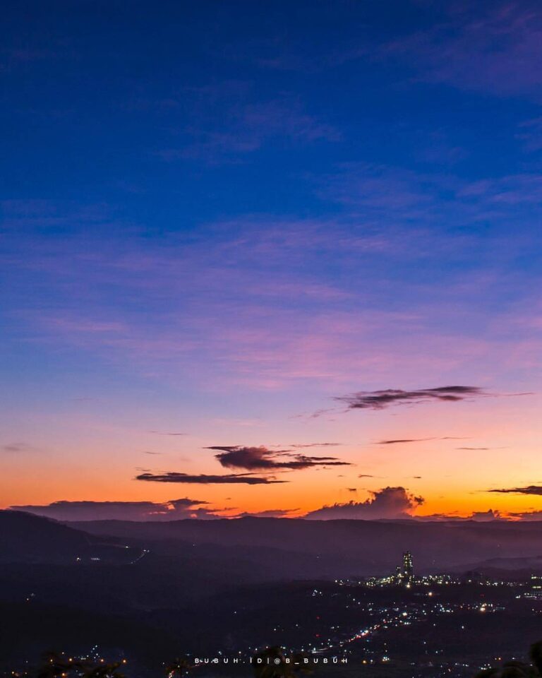 Let this stunning view from Bukit Karang Numpang close your first day of the wee...