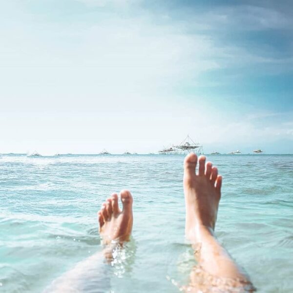 Nothing better than a day well spend with the sea. Describe this photo with ONE ...
