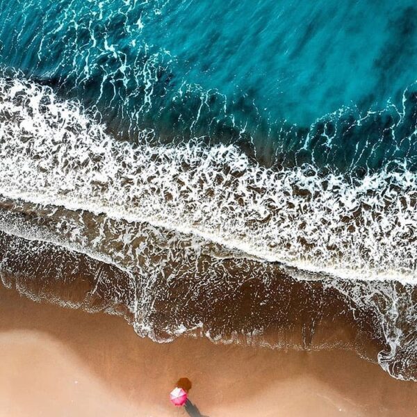 Palangpang beach from above, photo by  #exploresukabumi...