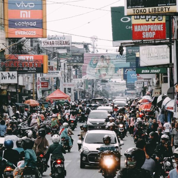 Situation at one of the main streets in town. #exploresukabumi photo by ...
