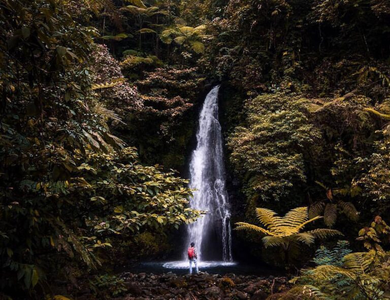 Sukabumi has a lot of waterfalls. Can you mention the one you've shared on your ...