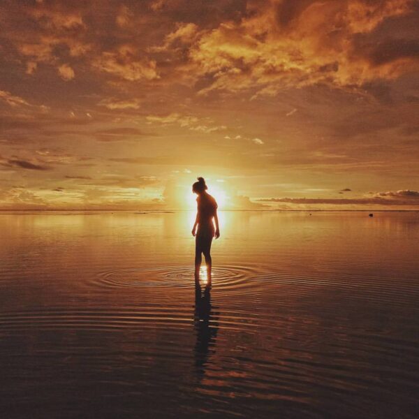 Sunset scene at Ujung Genteng lensed by  #exploresukabumi...