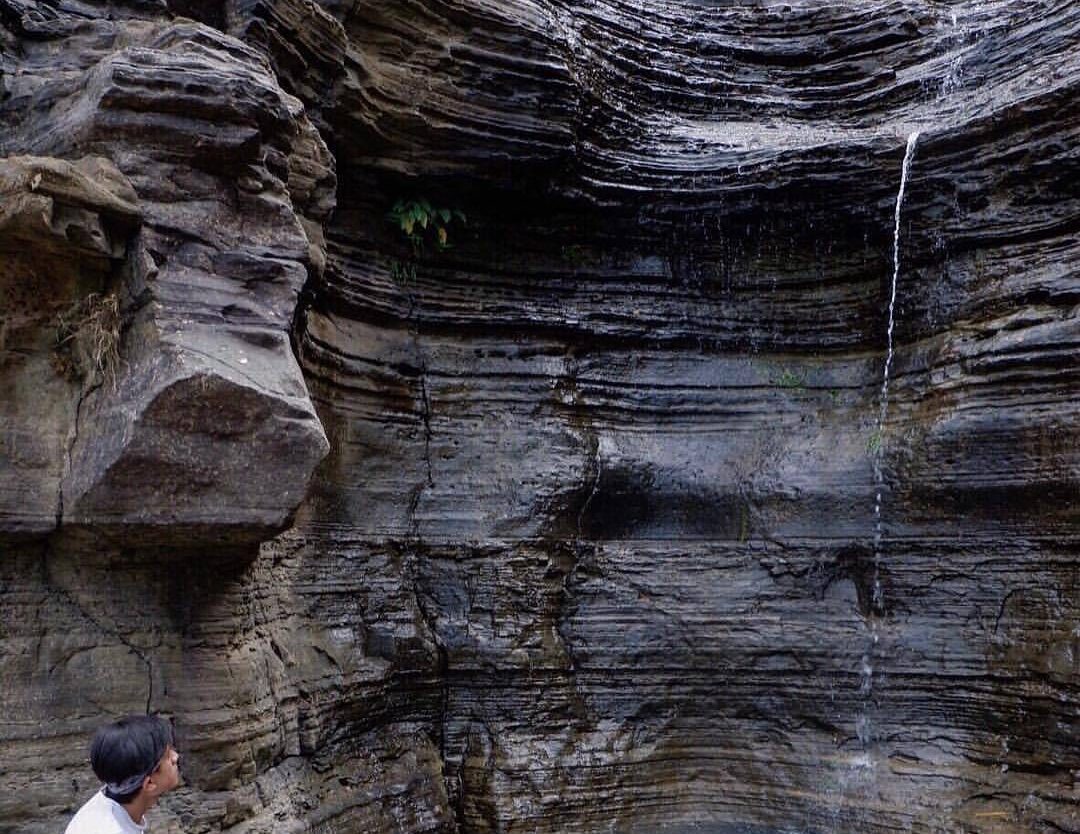 What do you think about this waterfall? #exploresukabumi photo by  taken at Curu...