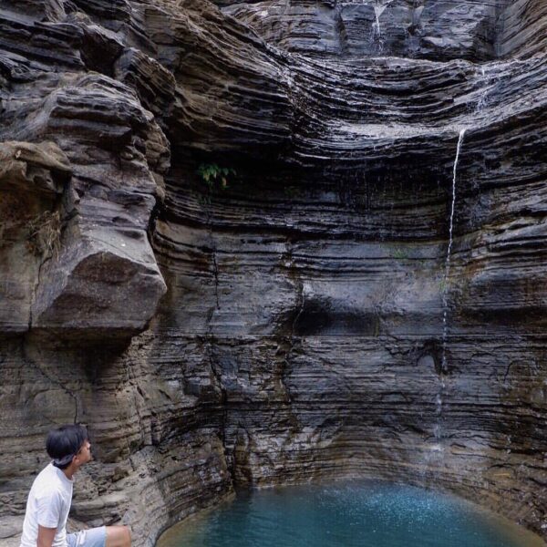 What do you think about this waterfall? #exploresukabumi photo by  taken at Curu...