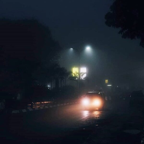 When was the last time you saw fog playing around the city? An example  nicely c...