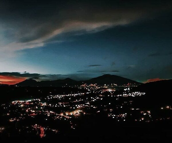 Where do you prefer to live in, a big city or a country side? Night scene by  ta...
