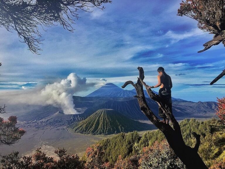 Melihat Bromo dari sisi Lain. Begitulah postingan dari  "ini adalah tampak depan...