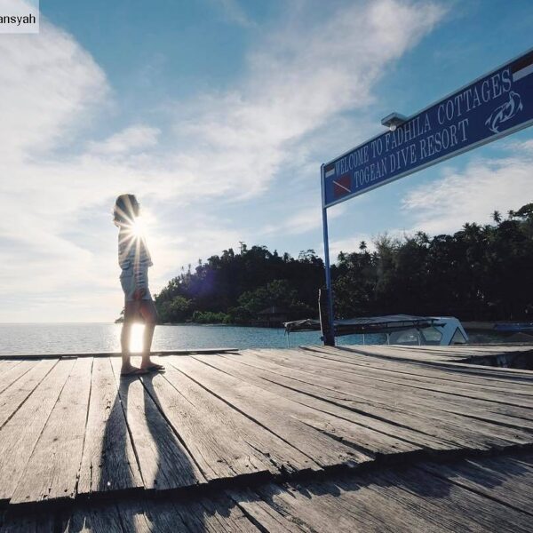 #Repost dari 
.
"Di Taman Nasional Togean ada beberapa resort dan homestay yang ...