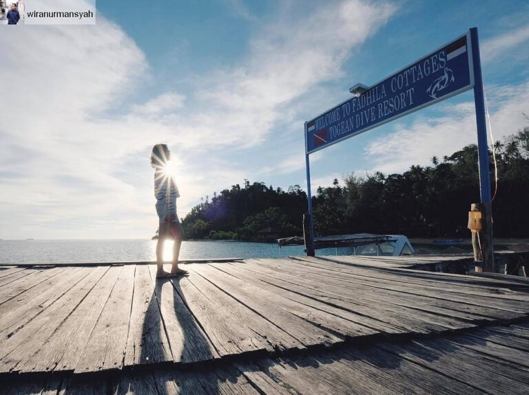 #Repost dari 
.
"Di Taman Nasional Togean ada beberapa resort dan homestay yang ...
