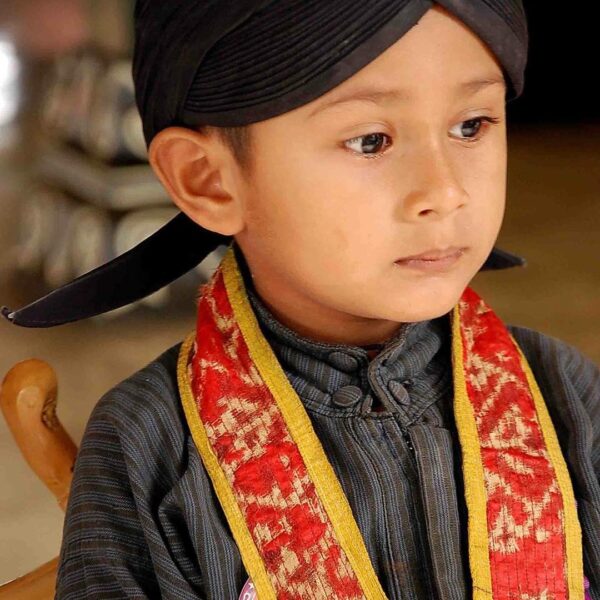 Rizki Kuncoro Manik, seorang anak kecil yang mulai mengikuti aktifitas sebagai s...