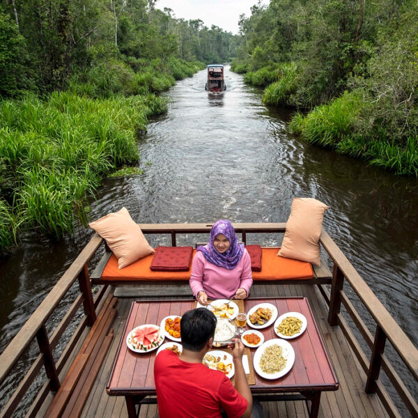 Safari River Keindahan Sekonyer
.
Taman Nasional Tanjung Puting memang istimewa ...