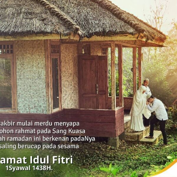 Selamat hari raya Idul Fitri 1438 H...