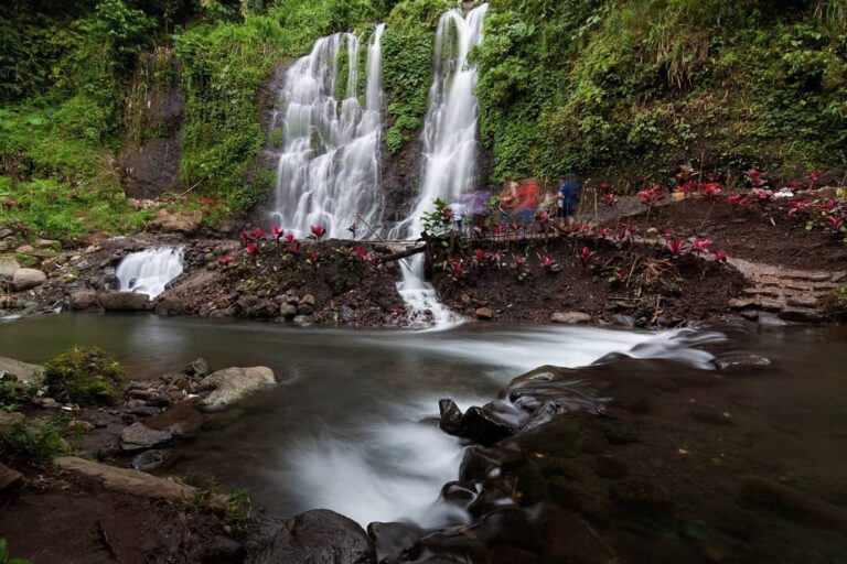 Tempat mandi antimainstream, Air Terjun 'kembar' yang indah di Banyuwangi.
.
Ber...