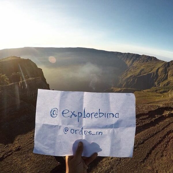 #explorebima Photo today by  taken at Mt Tambora

#exploreindonesia 
#discoverin...