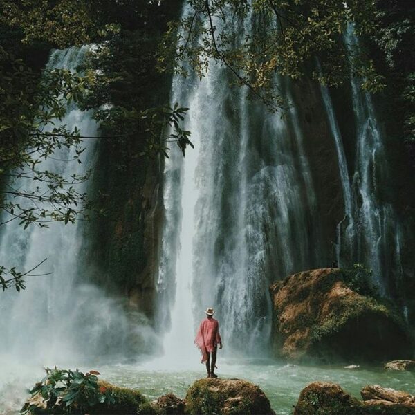 #exploresukabumi photo of Cikaso Fall via ...