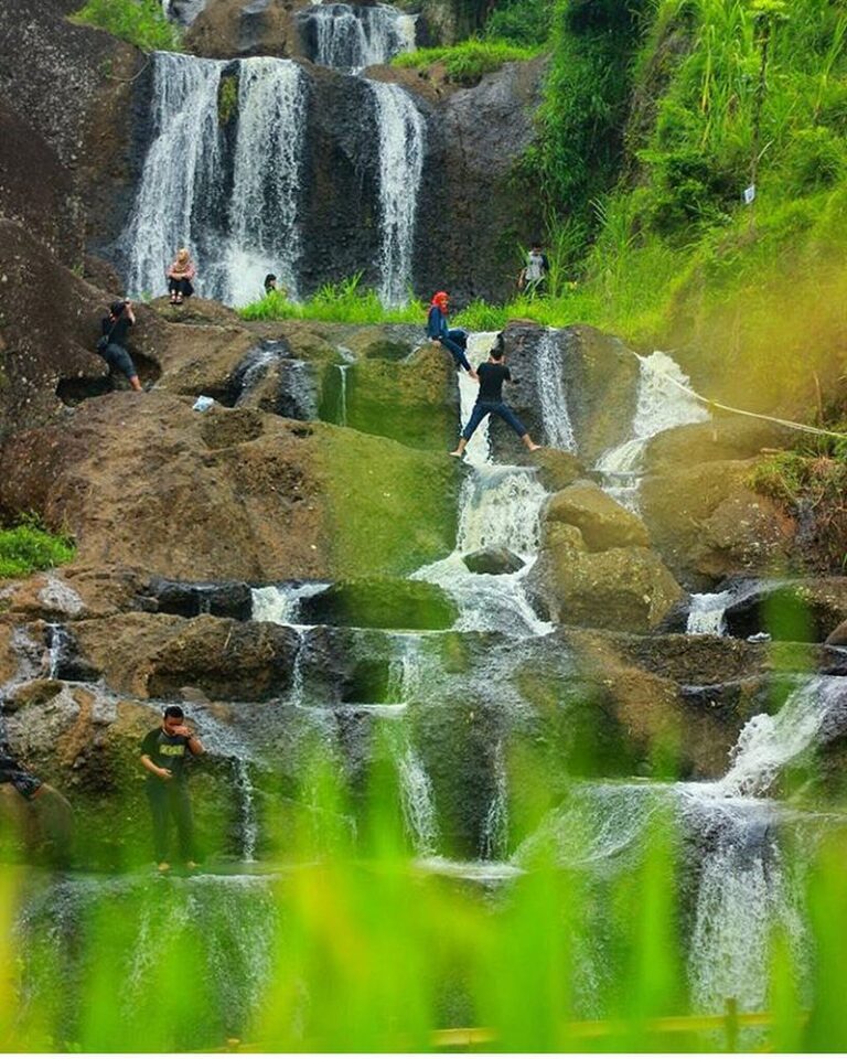 #explorejogja photo today by  taken at Air Terjun Kedung Kandang, Gunungkidul....