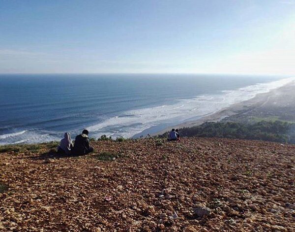 #explorejogja photo today by  taken at Bukit Paralayang, Parangtritis....