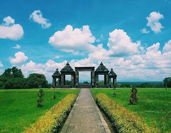 #explorejogja photo today by  taken at Candi Ratu Boko....