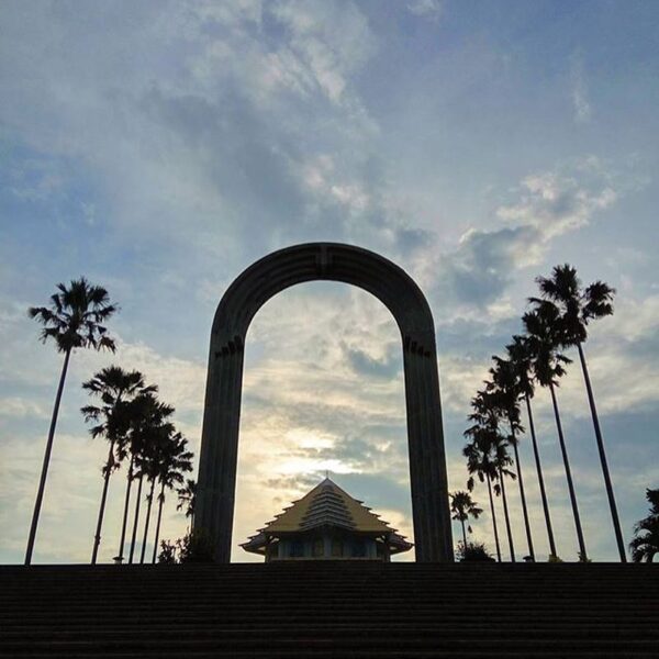 #explorejogja photo today by  taken at Masjid Kampus UGM....