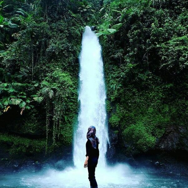 #exploresukabumi today's featured photograph is taken by  at Curug Sawer, #Situg...