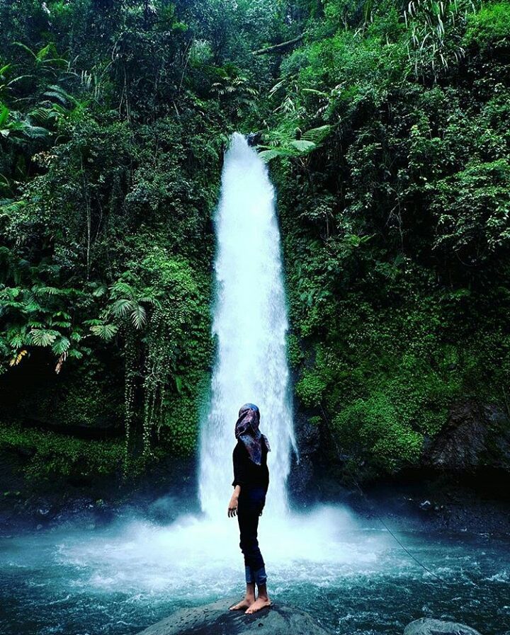 #exploresukabumi today's featured photograph is taken by  at Curug Sawer, #Situg...