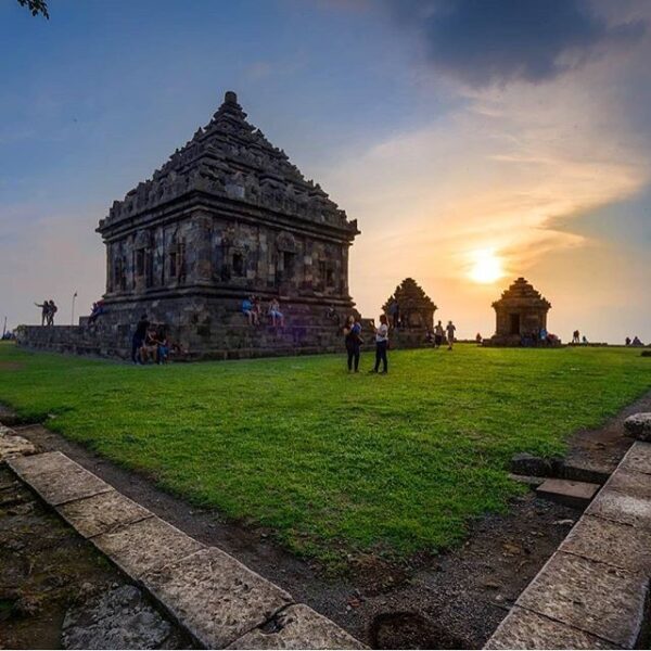 #explorejogja photo today by  taken at Candi Ijo, Sambirejo, Sleman....
