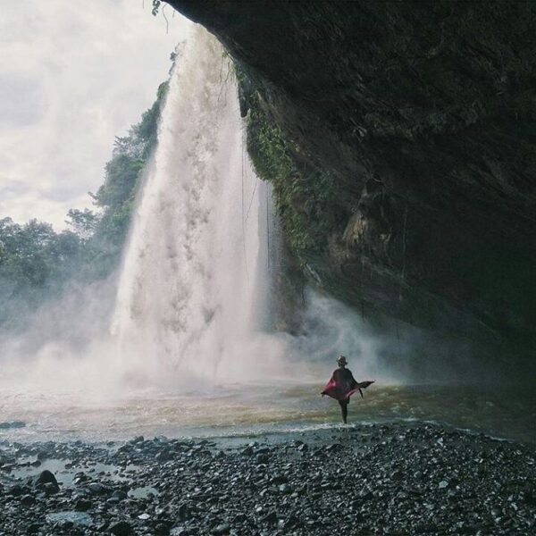 #exploresukabumi today's featured photo is taken by  at Curug Sodong, #ciletuhna...