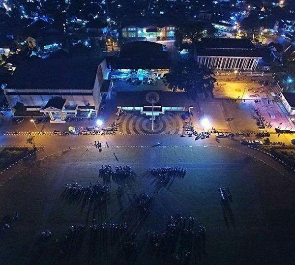 #exploresukabumi bird view above Lapang Merdeka by ...