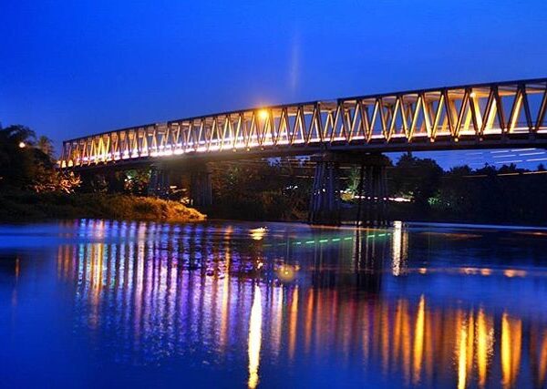 #explorejogja photo today by  taken at Jembatan Kretek, Bantul....