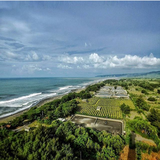 #explorejogja photo today by  taken at Mercusuar Pantai Pandansari, Bantul....
