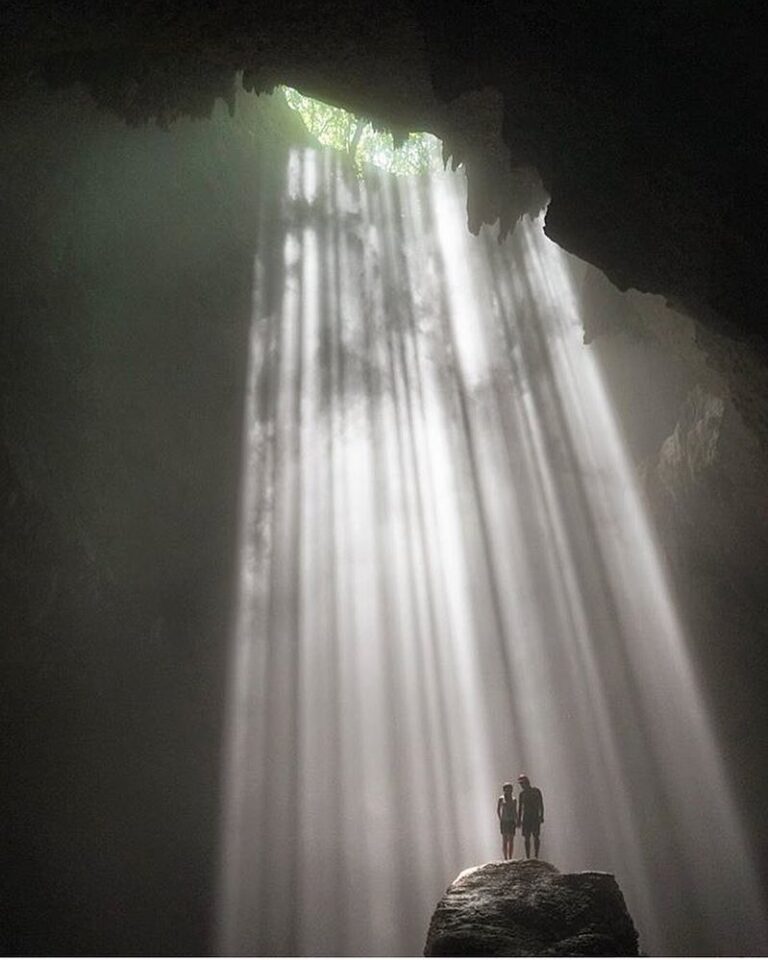 #explorejogja photo today by  taken at Luweng Grubug, Gunungkidul....