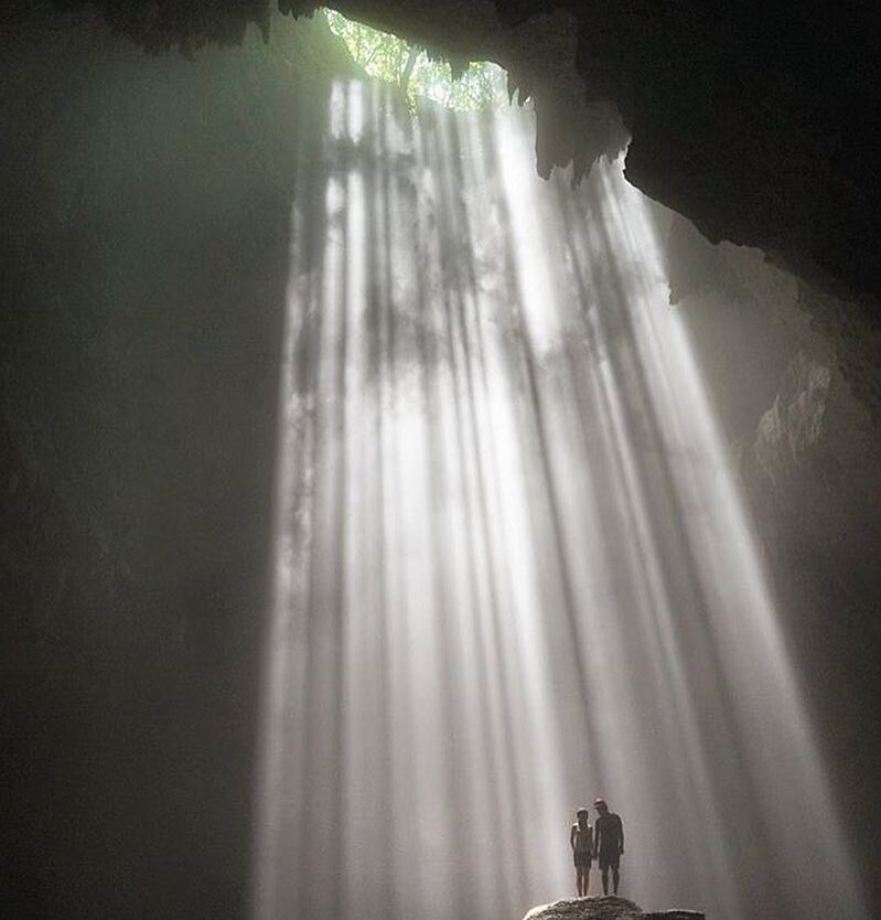 #explorejogja photo today by  taken at Luweng Grubug, Gunungkidul....