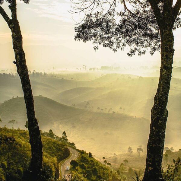 Rise and shine from Bukit Cukul captured by  #explorebandung...