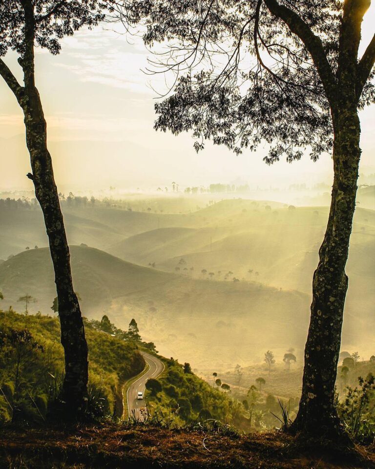 Rise and shine from Bukit Cukul captured by  #explorebandung...