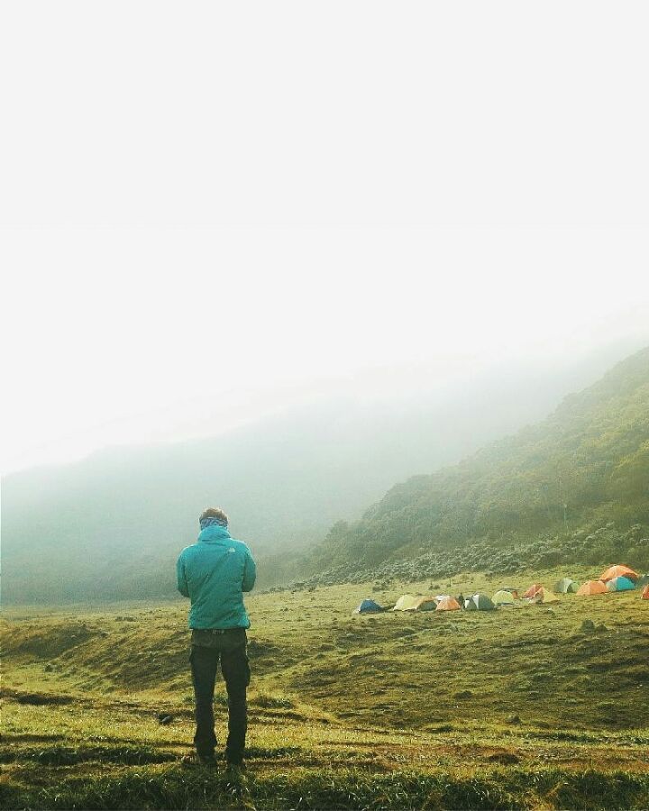 Fall in love with this 
#exploresukabumi camp vibes at Alun-alun Surya Kencana, ...