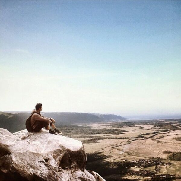 In love with this #exploresukabumi photograph of the giant natural horseshoe-sha...